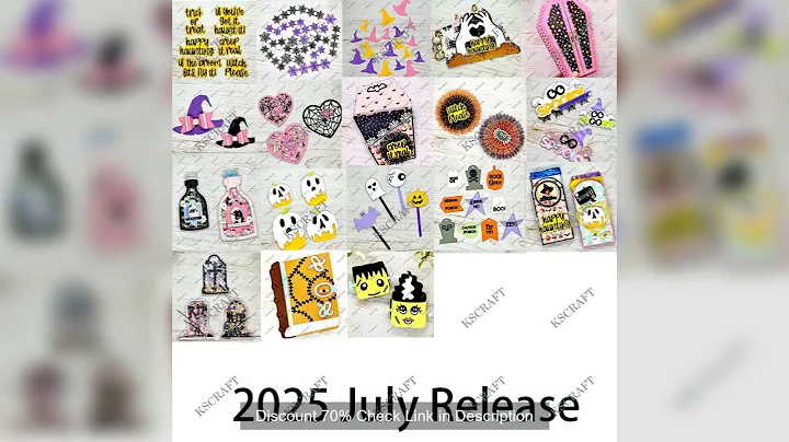 KSCRAFT 2025 July Release Bundle Metal Cutting Dies Stencils for DIY Scrapbooking Decorative Embossi