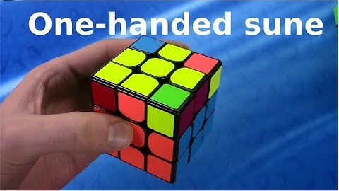 [#27] One-handed full OLL Fingertricks and Tutorial (sune)