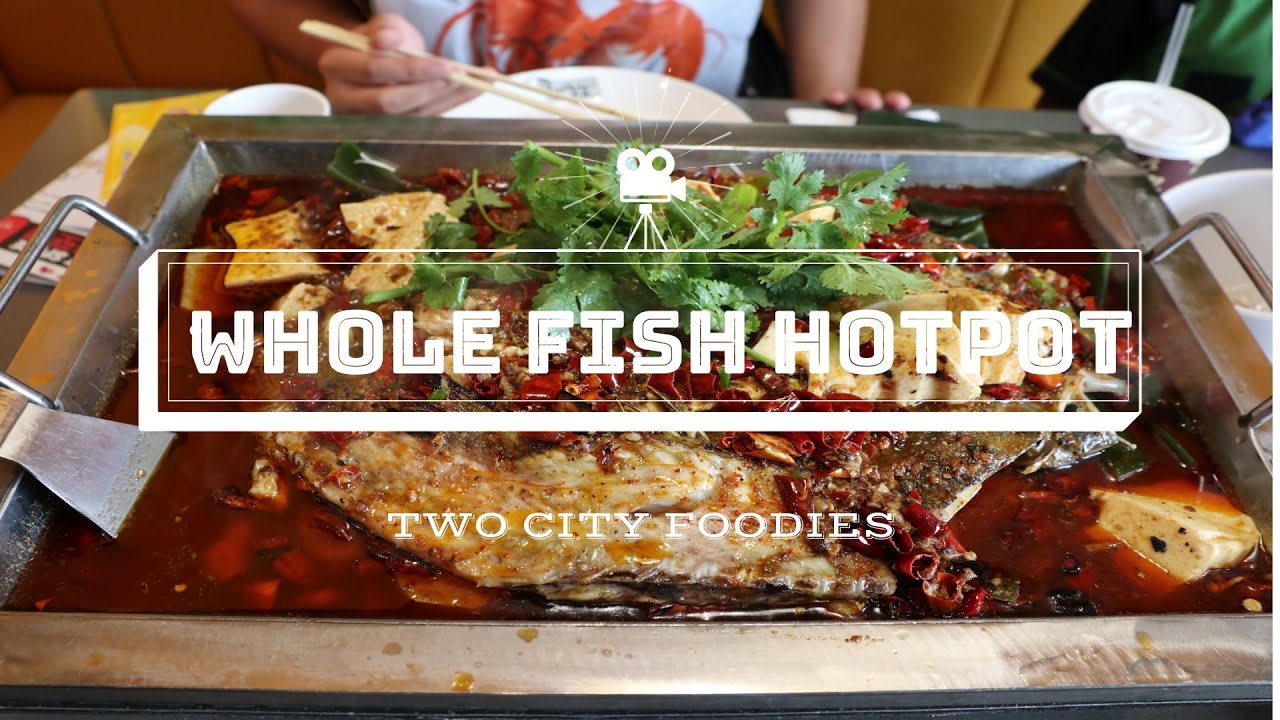 WHOLE FISH SICHUAN HOT POT (HOT SPACE GRILLED FISH EDISON, NJ) YouTube