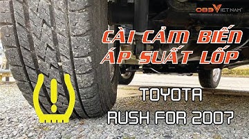 CÀI ĐẶT CẢM BIẾN ÁP SUẤT LỐP (TPMS) XE TOYOTA BẰNG MS906 PRO | OBD VIỆT NAM