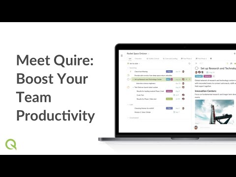 Meet Quire: Boost Your Team Productivity