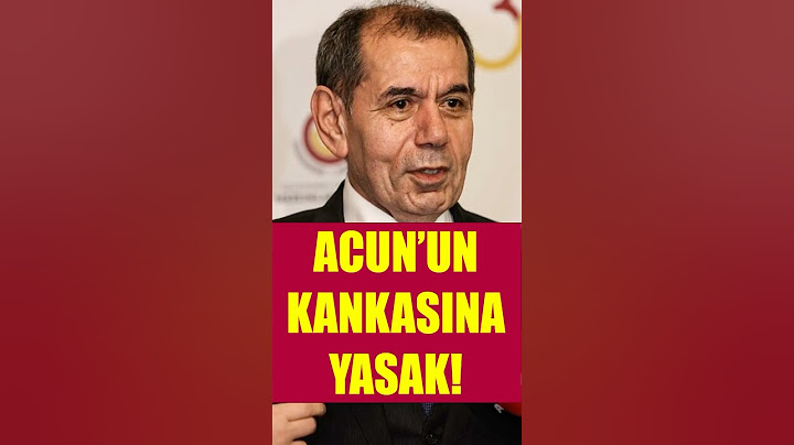 DURSUN ÖZBEK’TEN ACUN ILICALI’NIN ARKADAŞINA YASAK! #galatasaray
