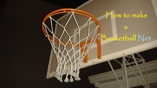 How to make a Basketball net | 12 strings