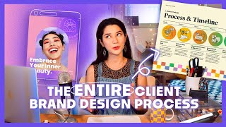 Client Brand Design: The Entire Process - (Real Client)