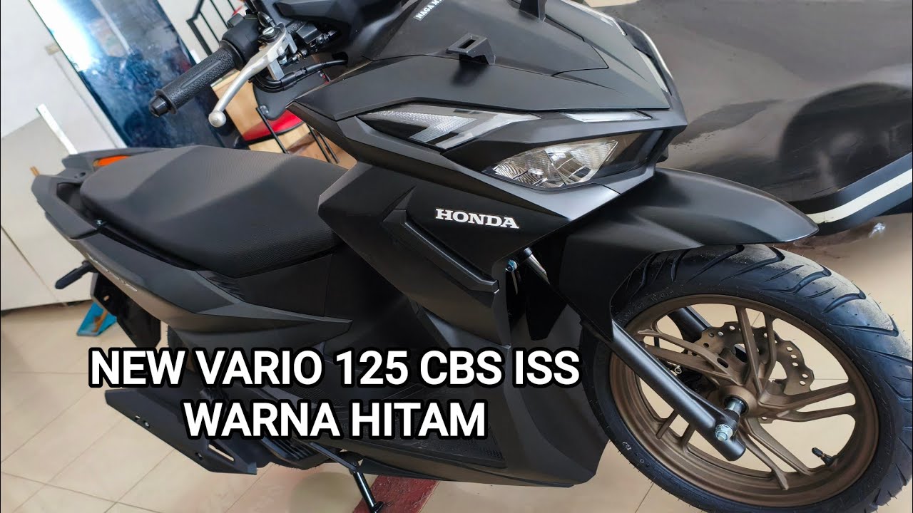 All new Vario 125 CBS ISS 2026 | WARNA HITAM