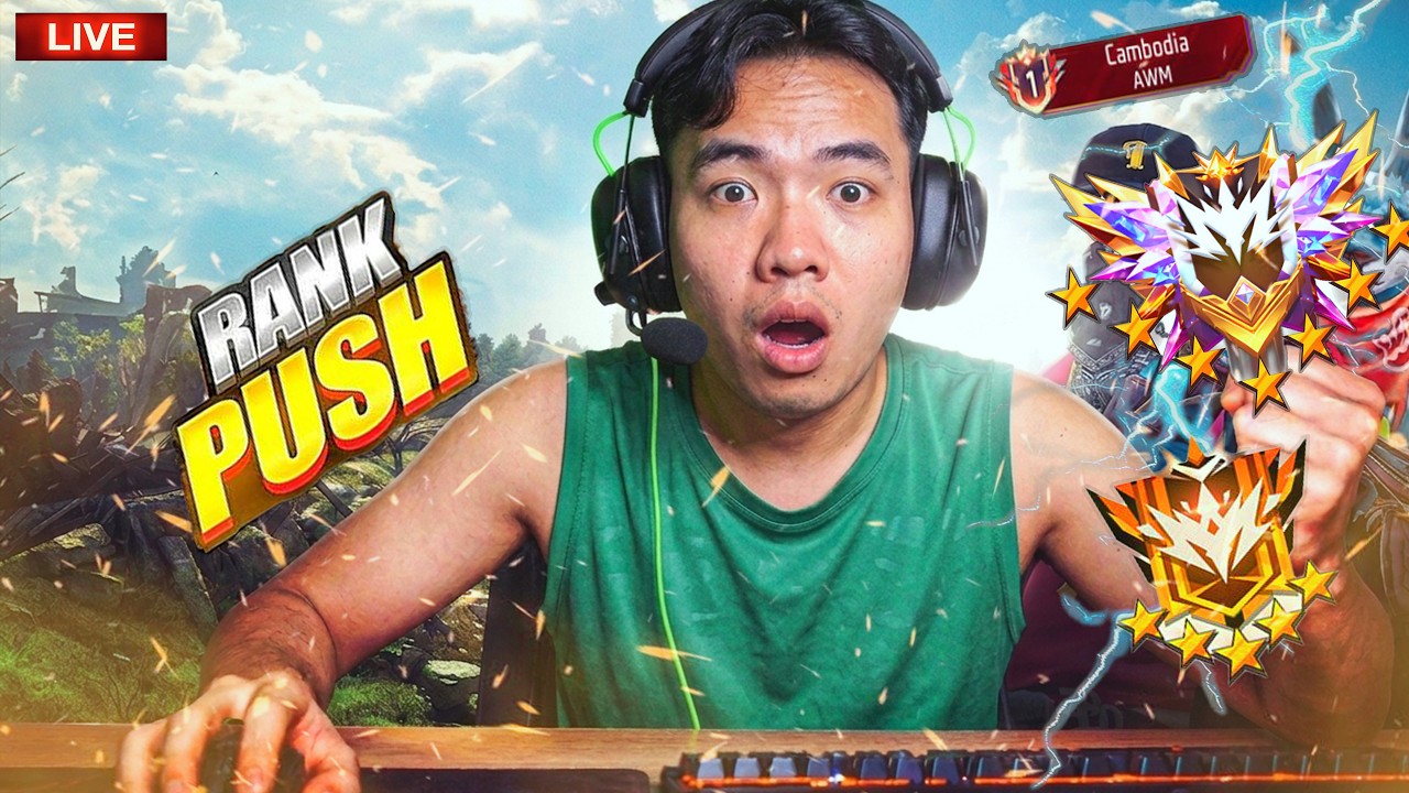 ????LIVE | B.Piseth សុំស្វាគមន៍ FREE FIRE!! 