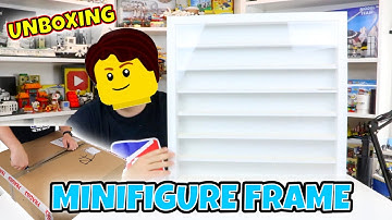 LEGO Minifigure Display Case Unboxing - Holds Over 100+ LEGO Minifigures