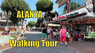 Alanya Walking Tour | Street Walking Tour Turkey 4K