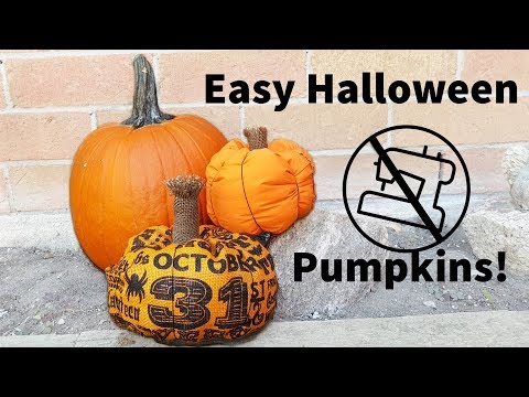 Easy Home decor pumpkins!