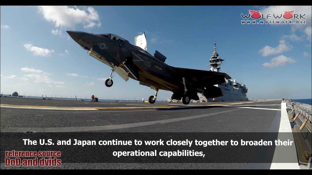 米海兵隊F-35B、護衛艦「いずも」発着艦試験（米海兵隊SNS用広報動画）:F-35B JS Izumo Capabitilies Test