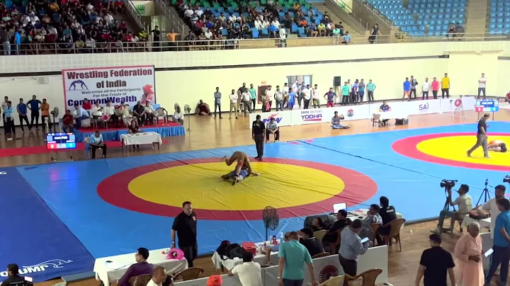 Sanjeet sscb vs sandeep mann punjab 86kg semifinal...