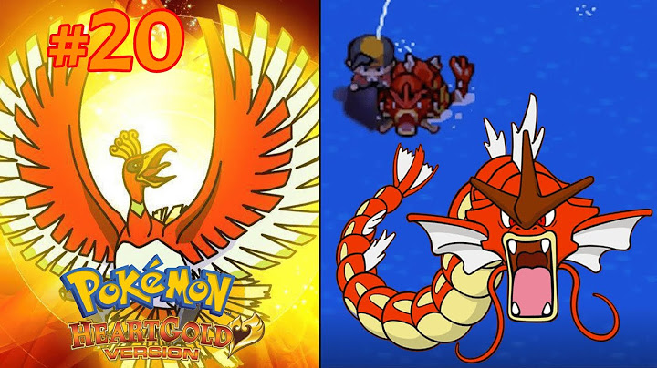 #20 POKÉMON HEART GOLD 🟥EL LAGO DE LA FURIA Y EL GYARADOS ROJO SHINY🟥