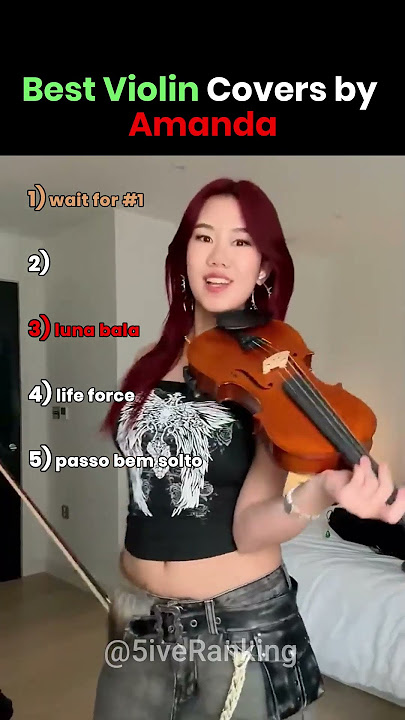 Top 5 Best Violin Covers by Amanda