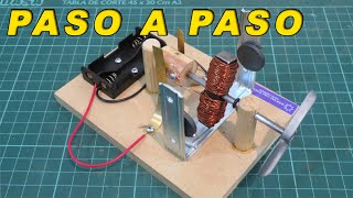 COMO HACER UN MOTOR ELECTRICO ( KIT EDUCATIVO )