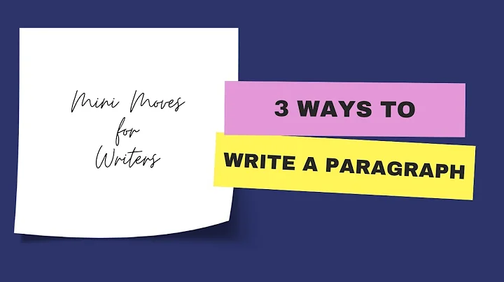 Three Paragraph Structures Every Writer Needs to K...