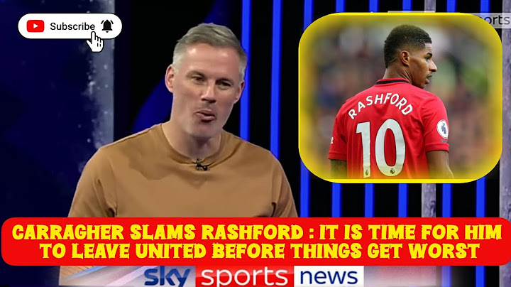 💥"TIME TO GO!" CARRAGHER TELLS RASHFORD TO LEAVE MAN UNITED IMMEDIATELY!😡