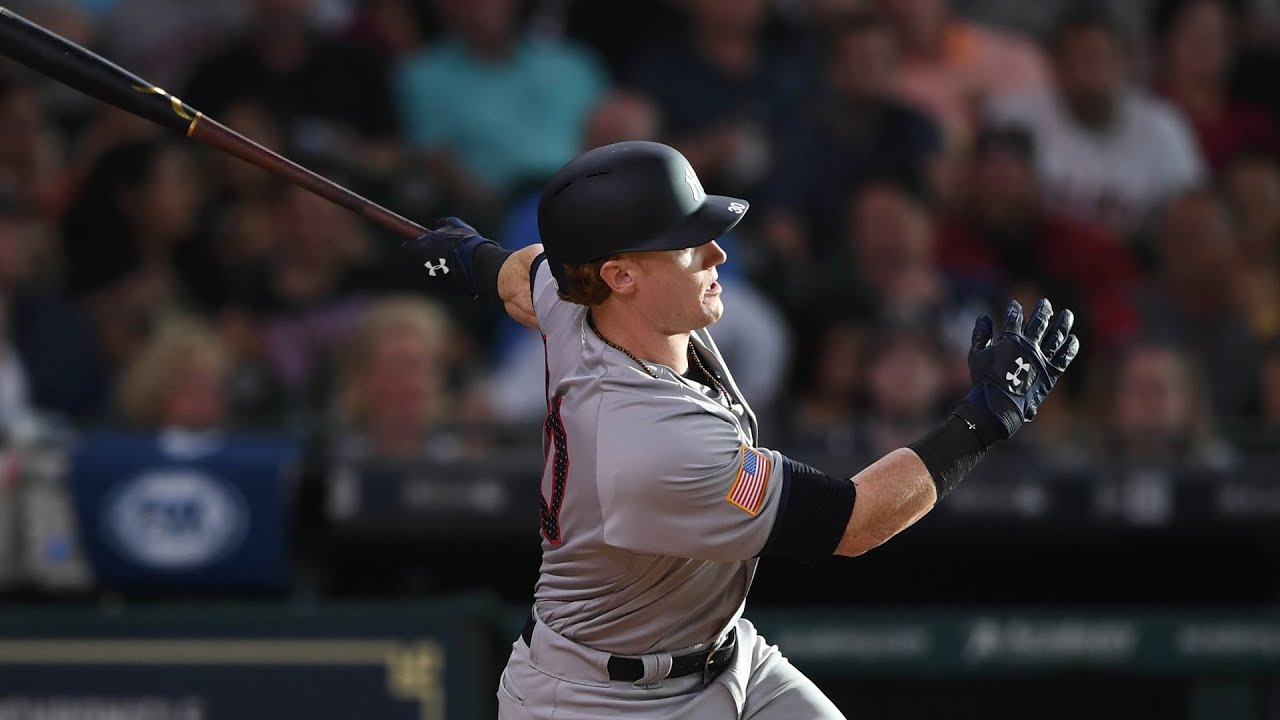 Clint Frazier becomes first Yankee in 100 years to homer, double in debut