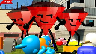 💎New Ruby 3D Memes Nextbot From Battle For Dream Island In Garry's Mod