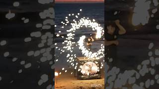 🔥Krabi Fire Show Performance | Beach Night Vibes | Part 2🔥#viralshort #travelshorts
