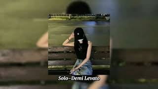 Demi Lovato & Clean Bandit  - Solo (sped up) Resimi