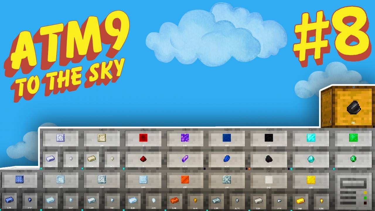 TAKIEGO PORZĄDKU JESZCZE NIE BYŁO 🧹 ALL THE MODS 9 TO THE SKY - YouTube
