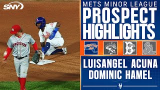 Luisangel Acuna hits RBI and steals 2 bases, plus Dominic Hamel K's 10 for Syracuse Mets | SNY