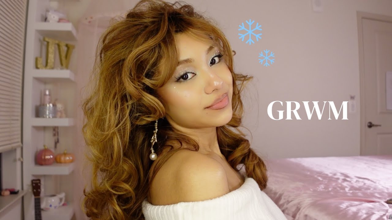 Позвони мне по FaceTime, пока я превращаюсь в ледяную принцессу 80-х 🪩❄️ | GRWM