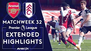 Arsenal v. Fulham | PREMIER LEAGUE HIGHLIGHTS | 4/18/2021 | NBC Sports