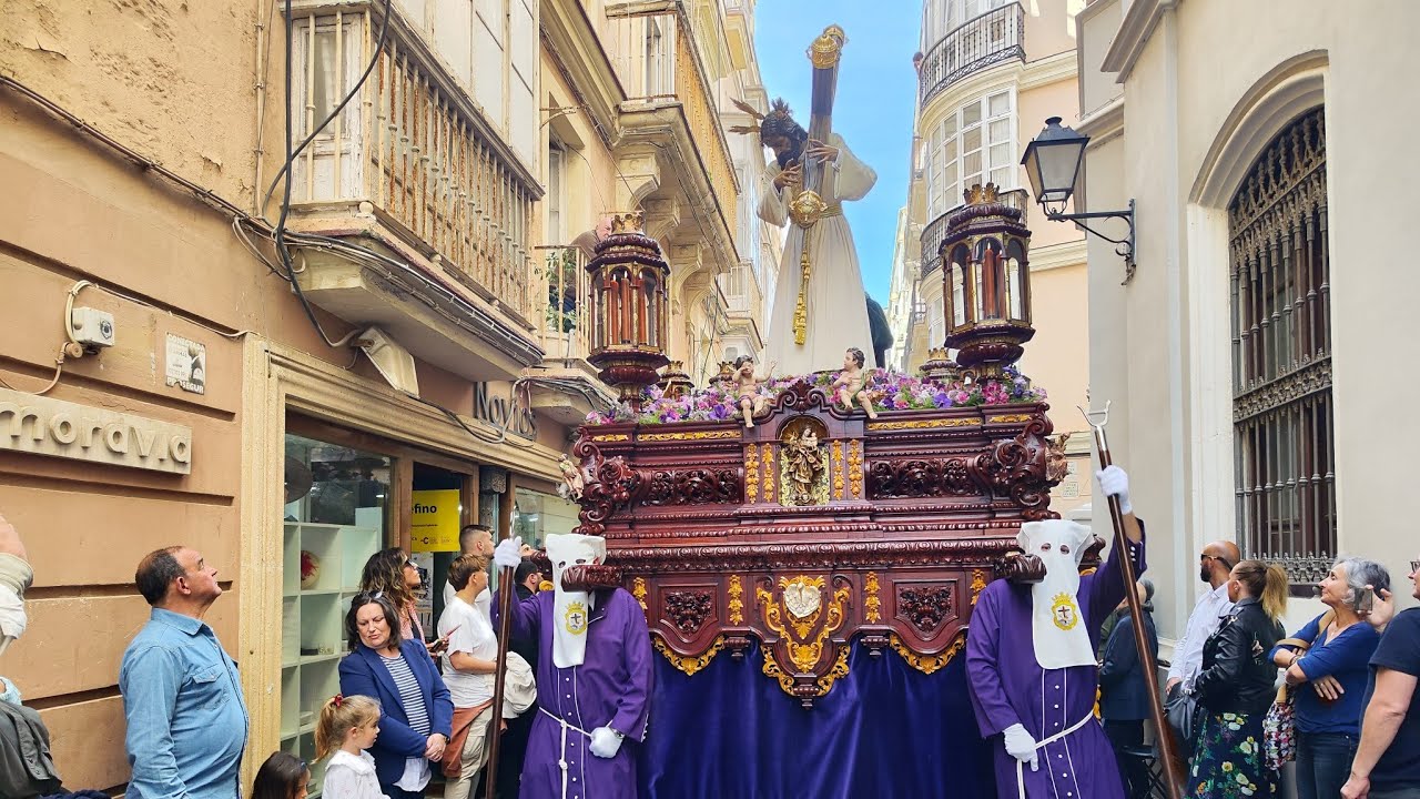Nazareno del Amor, calle San Francisco, Lunes Santo Cádiz 2023