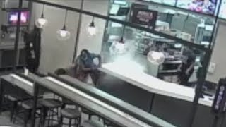 Taco Bell employee throws boiling hot water on customer -- Watch security footage