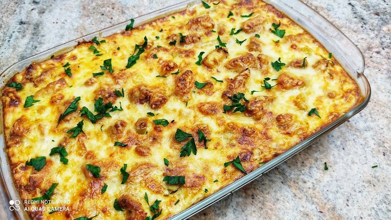 غراتان البسباس بشورما بطريقه رائعه وبنة لاتوصف😋