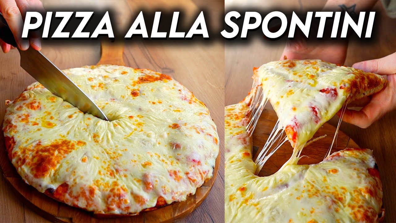 RICETTA PIZZA ALLA SPONTINI - PIZZA AL TRANCIO MILANESE