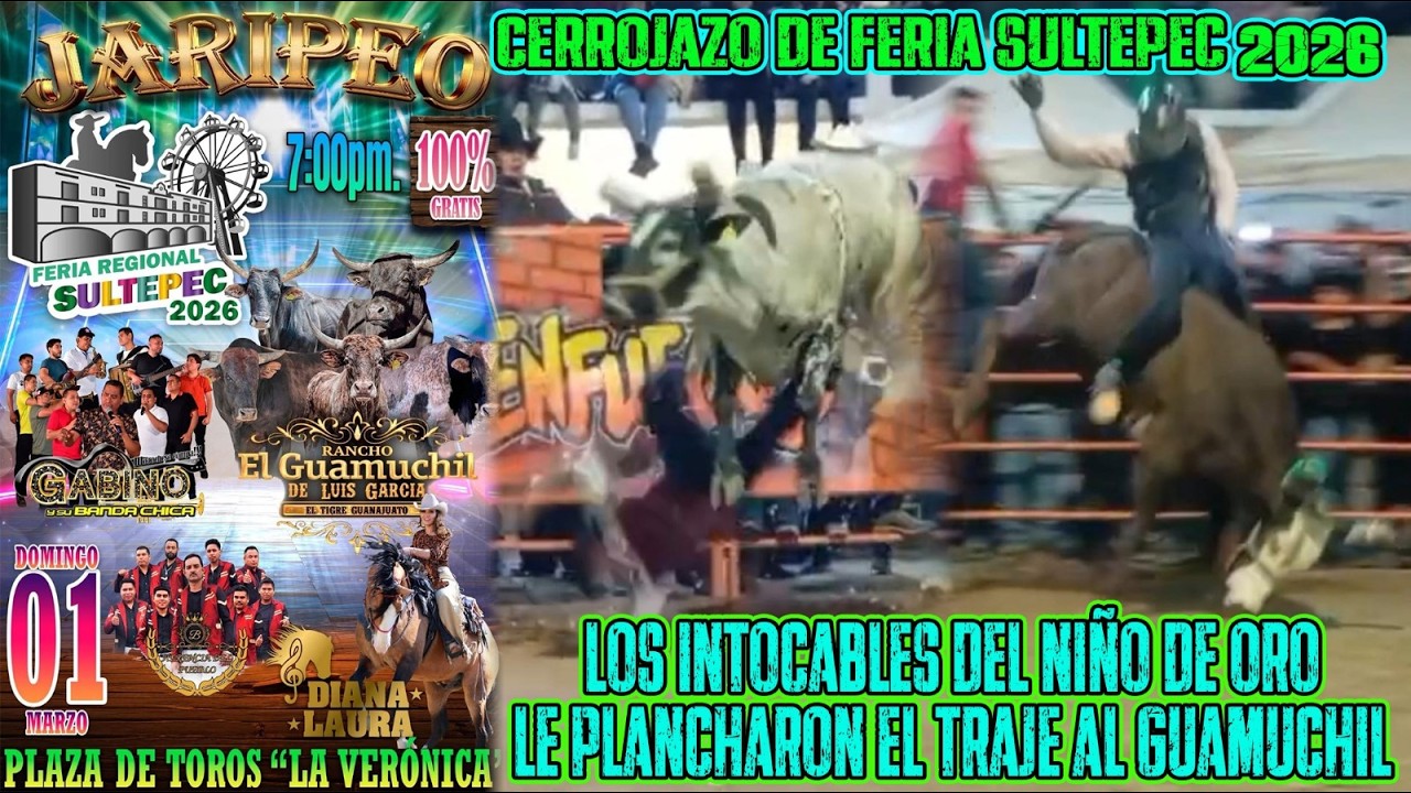 💥❗️LE PLANCHARON EL TRAJE AL GUAMUCHIL❗️💥 | CERROJAZO DE FERIA | SULTEPEC 2026