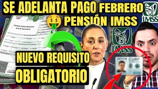 Pension Imss Mega Adelanto De Pagonuevo Requisito Obligatorio Para El Acta De Nacimientollave Mx