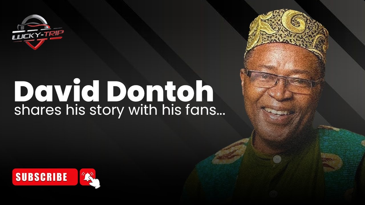 David Dontoh shares his story with his fans// Lucky Trip GH