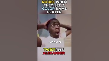 😂When Noobs see Colour Name Players || [Blockman Go]