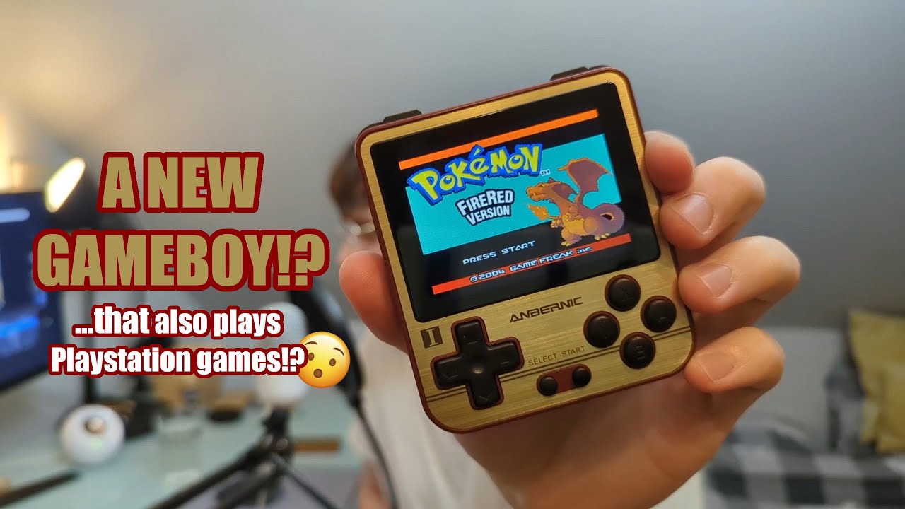This new GameBoy IS TINY (and can play PlayStation games) - YouTube