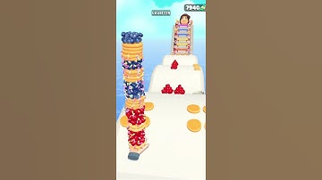 Pancake Run Max Levels Gameplay Android, iOS #shorts #voodoo #pancakerun #pancake #mobilegame