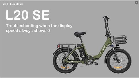 L20 SE Troubleshooting when the displayspeed always shows 0
