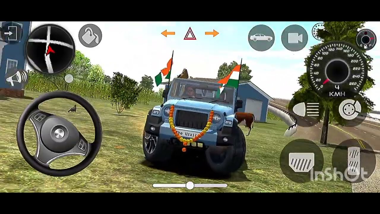 Modified Mahindra Thar👿Games:Indian Thar (Gadi Wala Games) Car Game Android Game