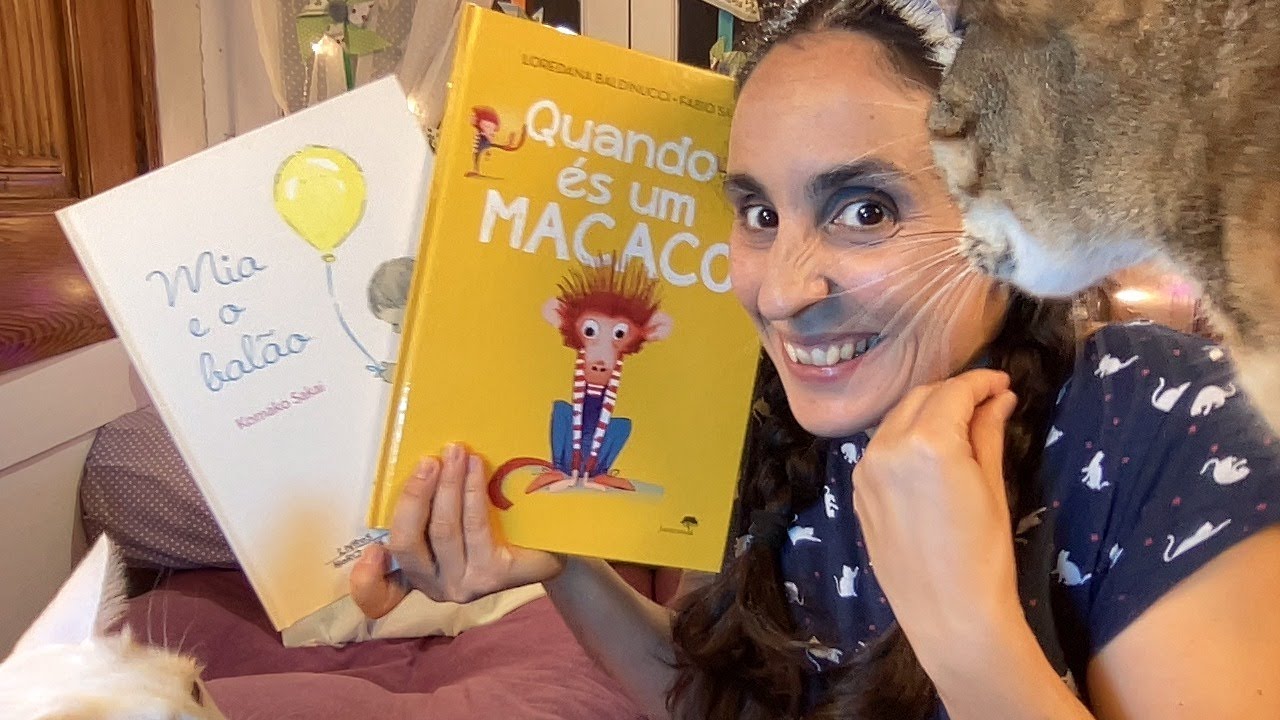 Boa Noite Histórias | Quando és um Macaco | Mia e o Balão