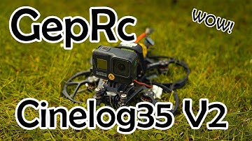 @geprc The BEST GOPRO Cinewhoop - CineLog35 V2 FLIGHT TEST || JV Production