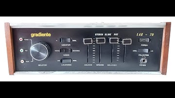 Amplificador Gradiente LAB 70