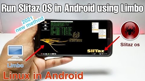 How to Run Slitaz OS Linux in Android using limbo 2022 | Linux in Android