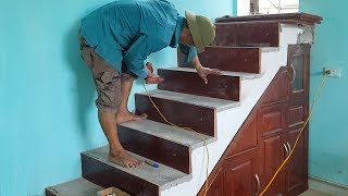 Woodworking Tips  How to Build Wood Stairs over Concrete Steps