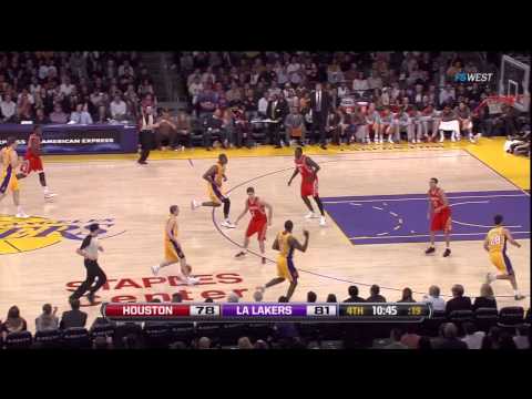 01 03 2012   Rockets vs  Lakers   Andrew Bynum Highlights 1st Career 20 20 Game