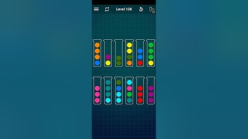 Ball Sort Puzzle Game Level -138