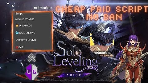 How to hack Solo Leveling: Arise - Script Menu Working in All Modes (New Version)