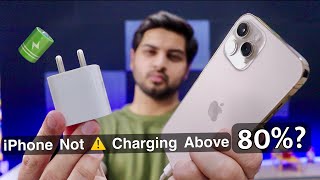 iPhone Not Charging Above 80% | How To Fix? | Hindi | Mohit Balani