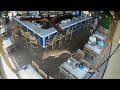 Brunch crashers: Video shows deer bolting through Florida restaurant patio